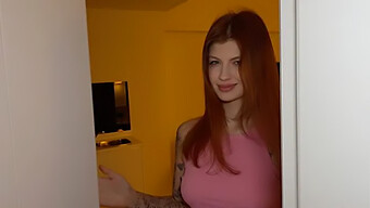 Rødhåret Babe Lina Migurtt Nyder Oral Og Vaginal Sex Med Sin Ven