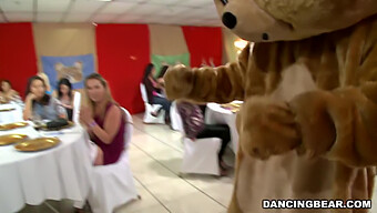 Připojte Se K Známé Dancing Bear Na Párty V Skupinových Orgiích!