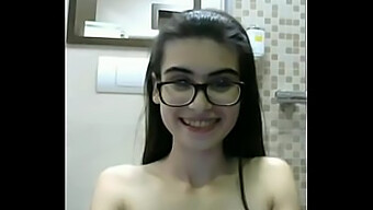 18-Year-Old Amateur Teenie Pleasures Herself On Exposedcams.Cf