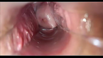 Intense Close-Up Of Vaginal Orgasm With A Happy Ending