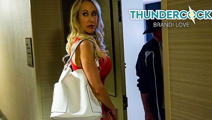 Milf Blonde Brandi Love Memberikan Blowjob Dan Menelan Sperma Dalam Hd