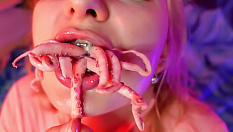 Watch A Young Girl With Braces And A Love For Octopus