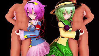 Mmd Hentai: Suster Komeiji Punya Waktu Liar