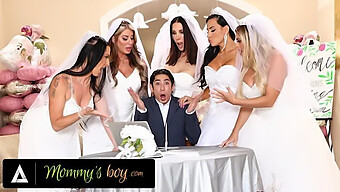 Furious Brides Take Revenge On Wedding Planner In Hardcore Gangbang